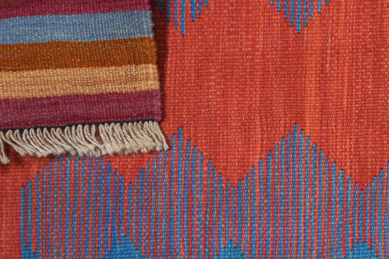Kelim Gashgai — Handmade, 60x198 cm, Multicolor, 100% Virgin Wool | View 6