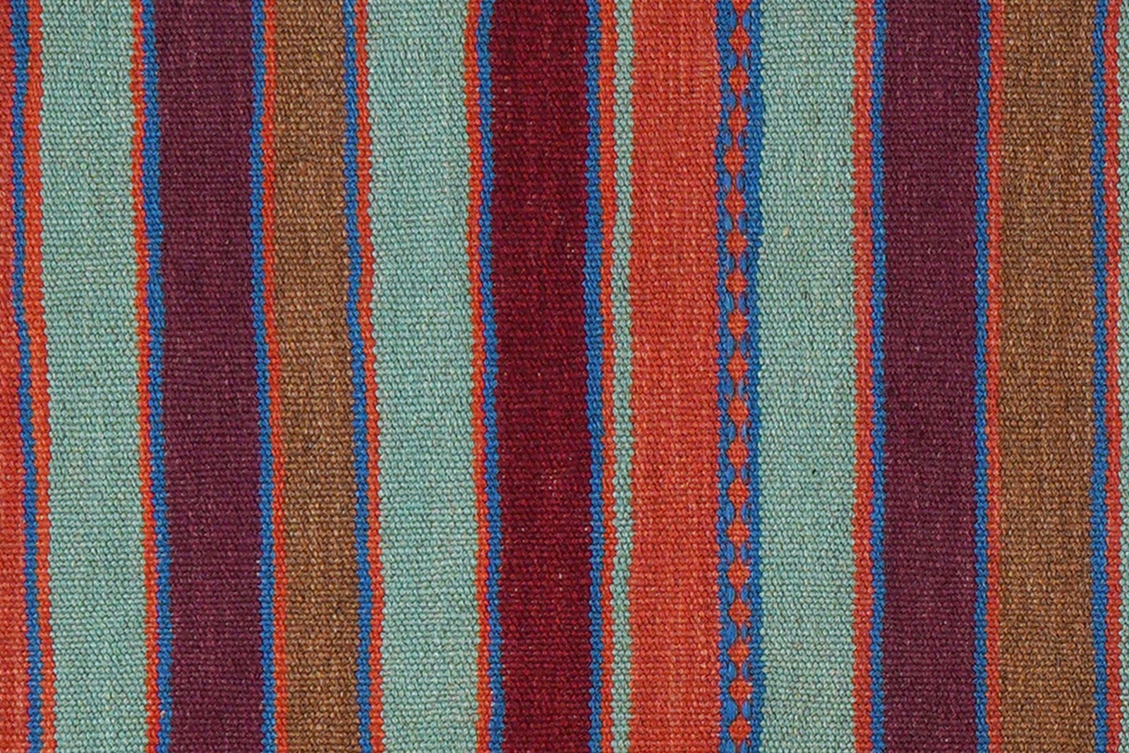 Kelim Gashgai — Handmade, 64x203 cm, Multicolor, 100% Virgin Wool | View 5