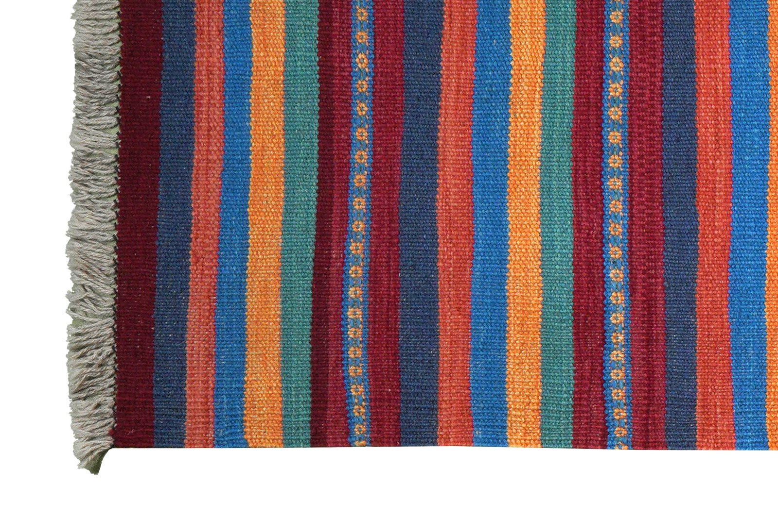 Kelim Gashgai — Handmade, 61x194 cm, Multicolor, 100% Virgin Wool | View 3
