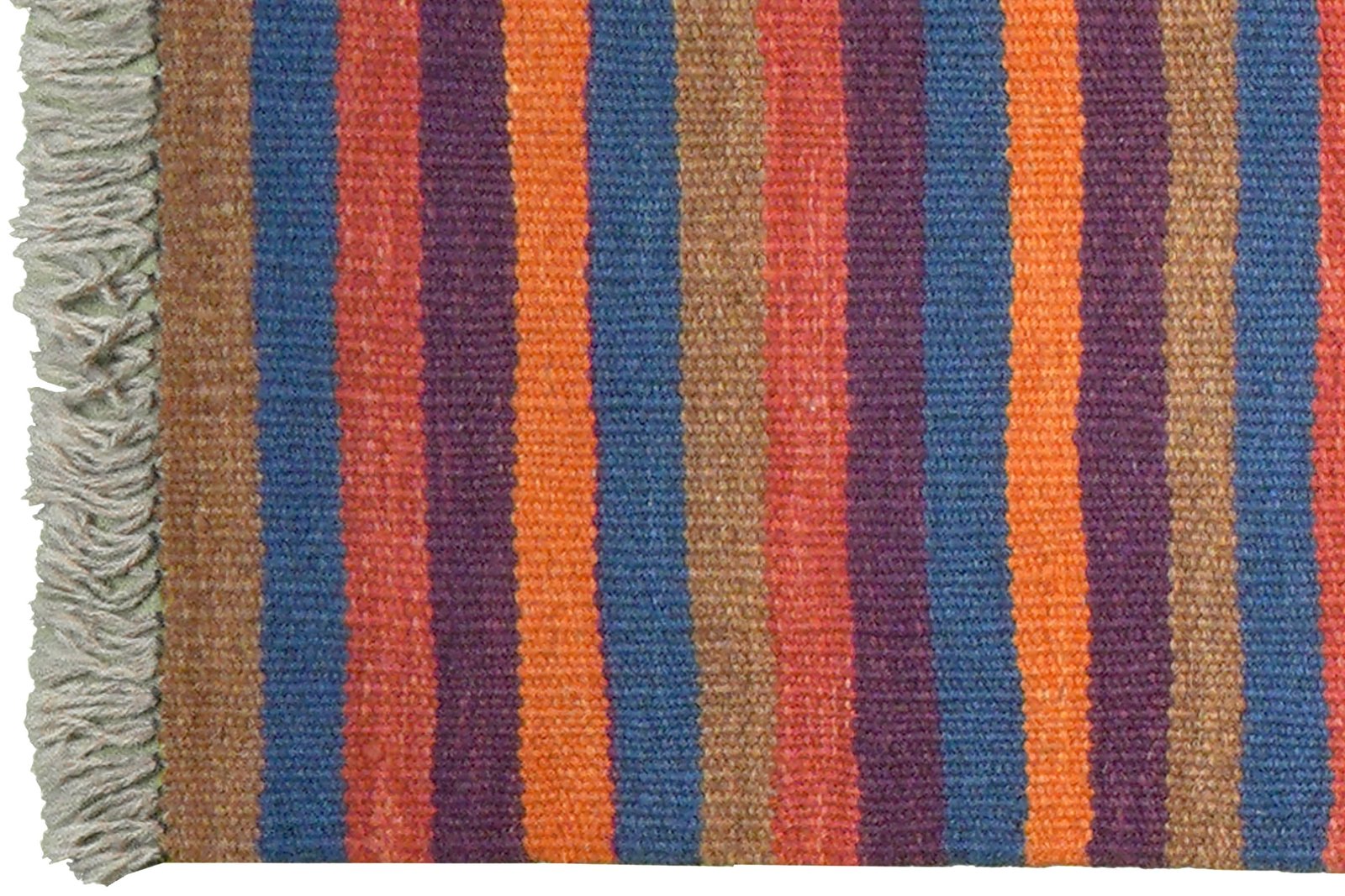 Kelim Gashgai — Handmade, 65x193 cm, Multicolor, 100% Virgin Wool | View 3