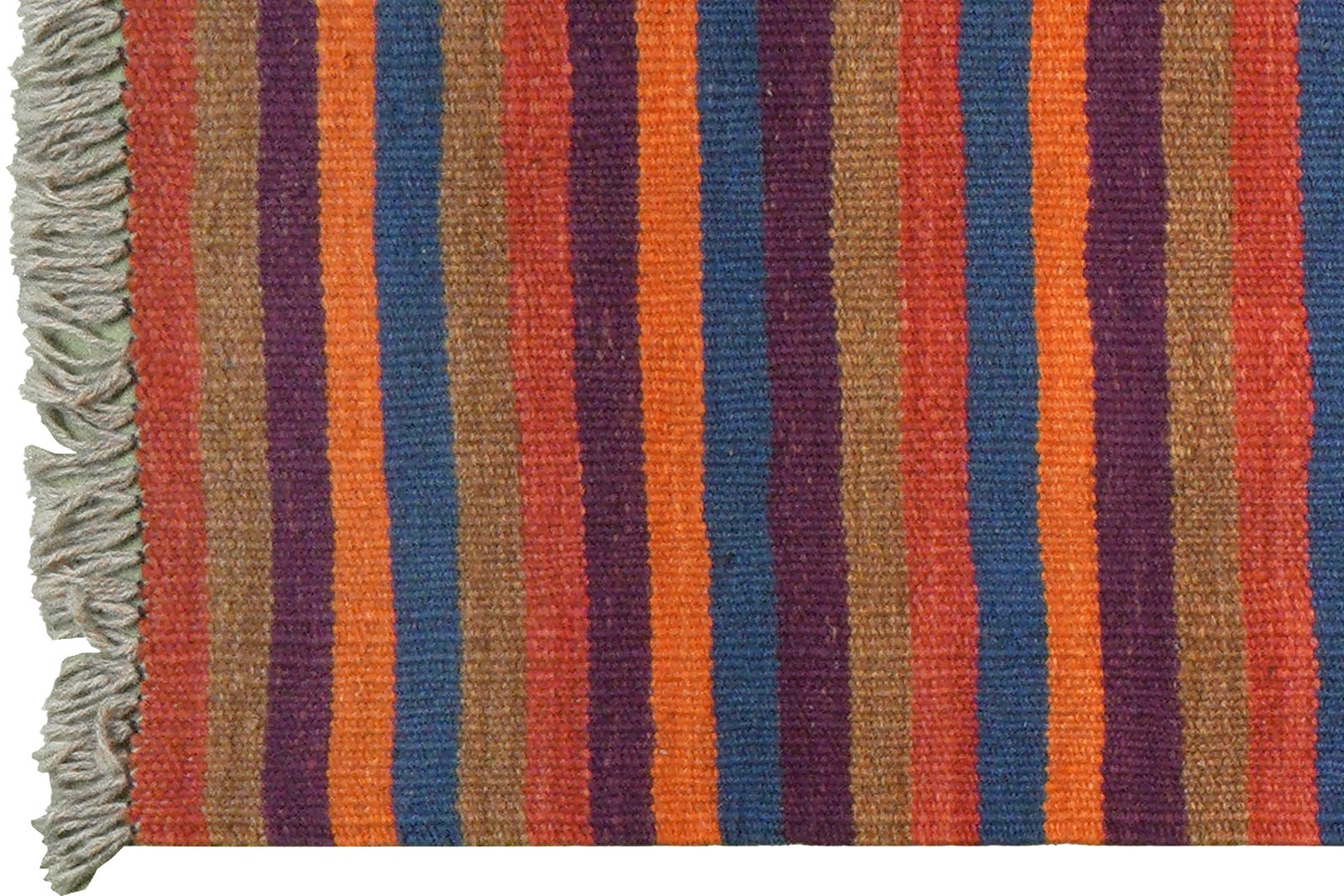 Kelim Gashgai — Handmade, 64x196 cm, Multicolor, 100% Virgin Wool | View 3