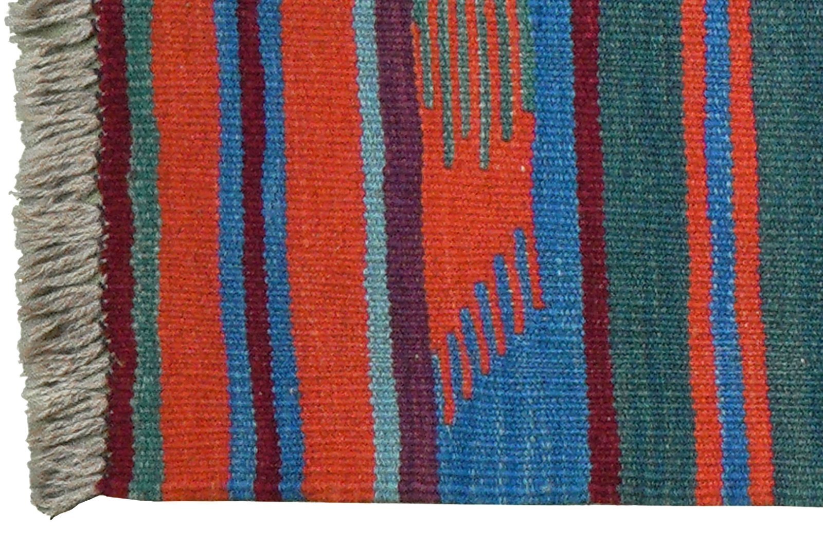 Kelim Gashgai — Handmade, 61x195 cm, Multicolor, 100% Virgin Wool | View 3