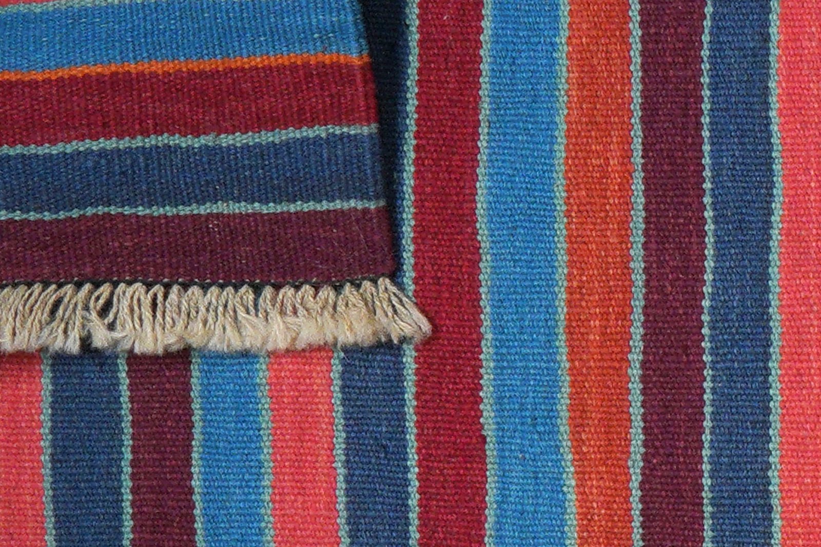 Kelim Gashgai — Handmade, 60x198 cm, Multicolor, 100% Virgin Wool | View 6