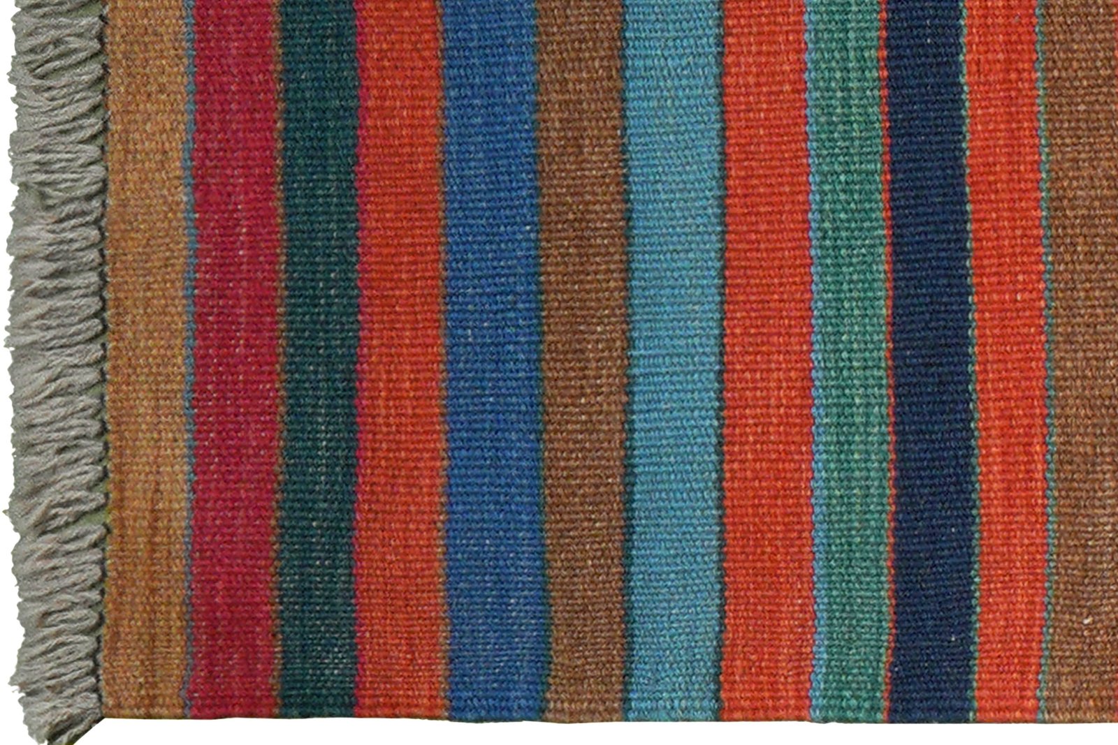 Kelim Gashgai — Handmade, 58x197 cm, Multicolor, 100% Virgin Wool | View 3
