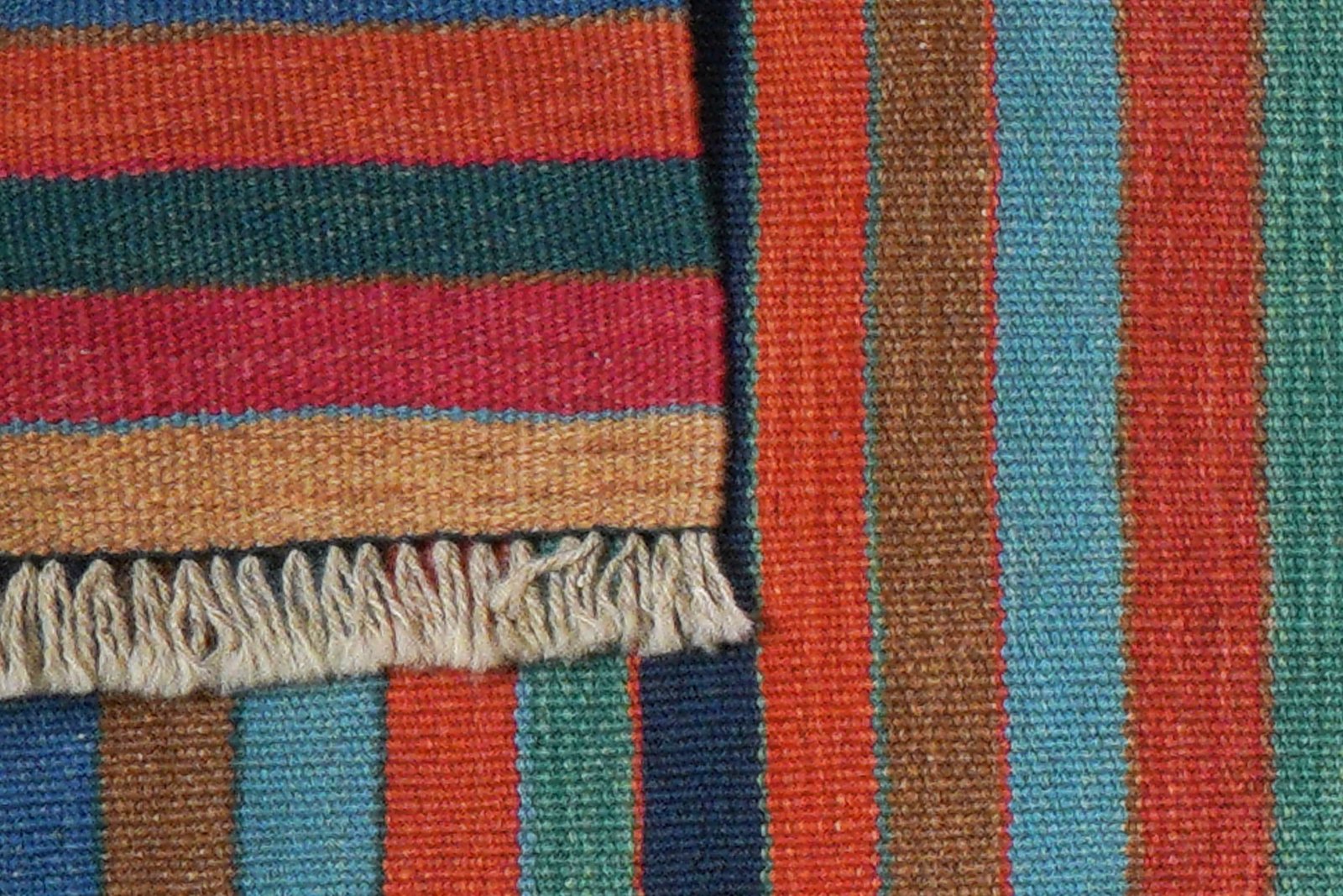 Kelim Gashgai — Handmade, 58x197 cm, Multicolor, 100% Virgin Wool | View 6