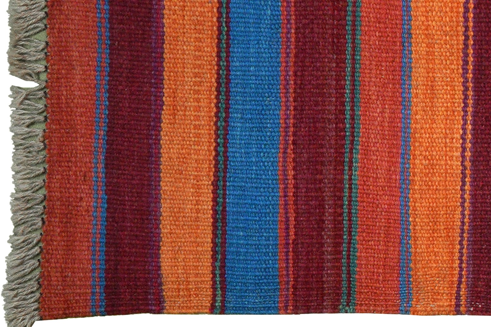 Kelim Gashgai — Handmade, 59x202 cm, Multicolor, 100% Virgin Wool | View 3