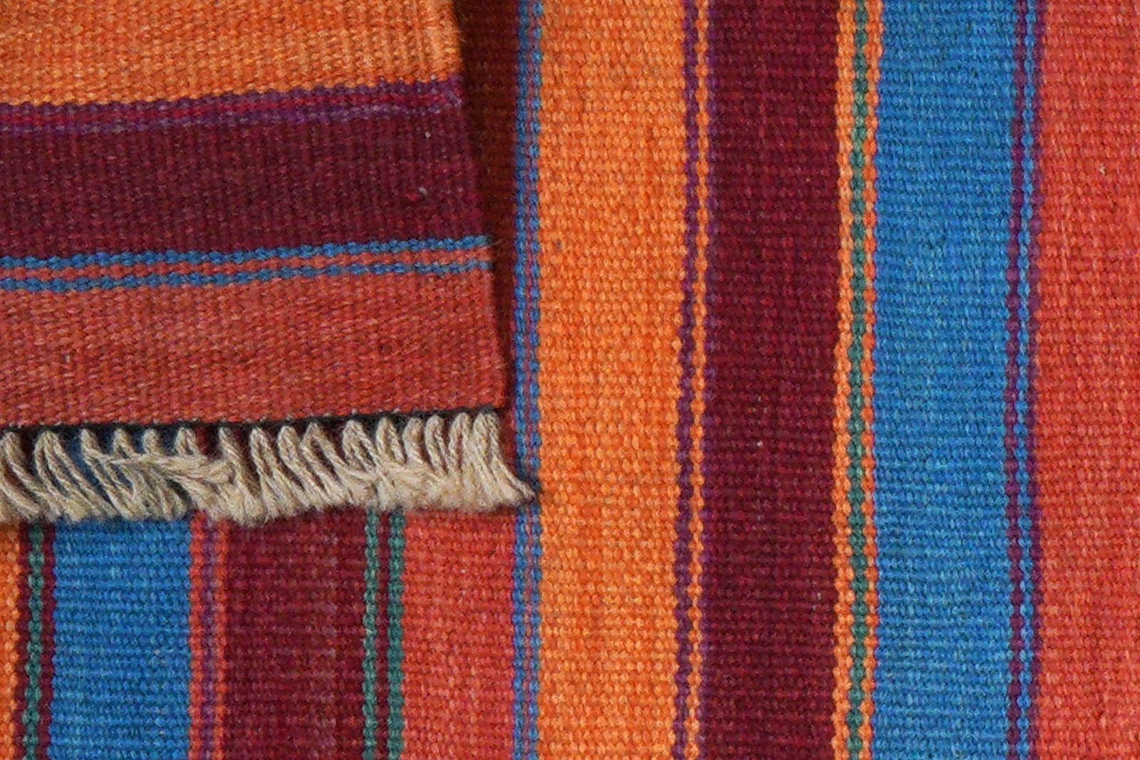 Kelim Gashgai — Handmade, 59x202 cm, Multicolor, 100% Virgin Wool | View 6