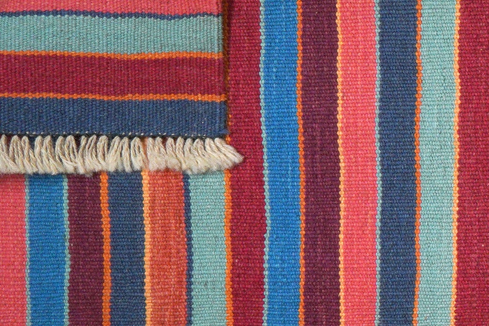 Kelim Gashgai — Handmade, 61x201 cm, Multicolor, 100% Virgin Wool | View 6