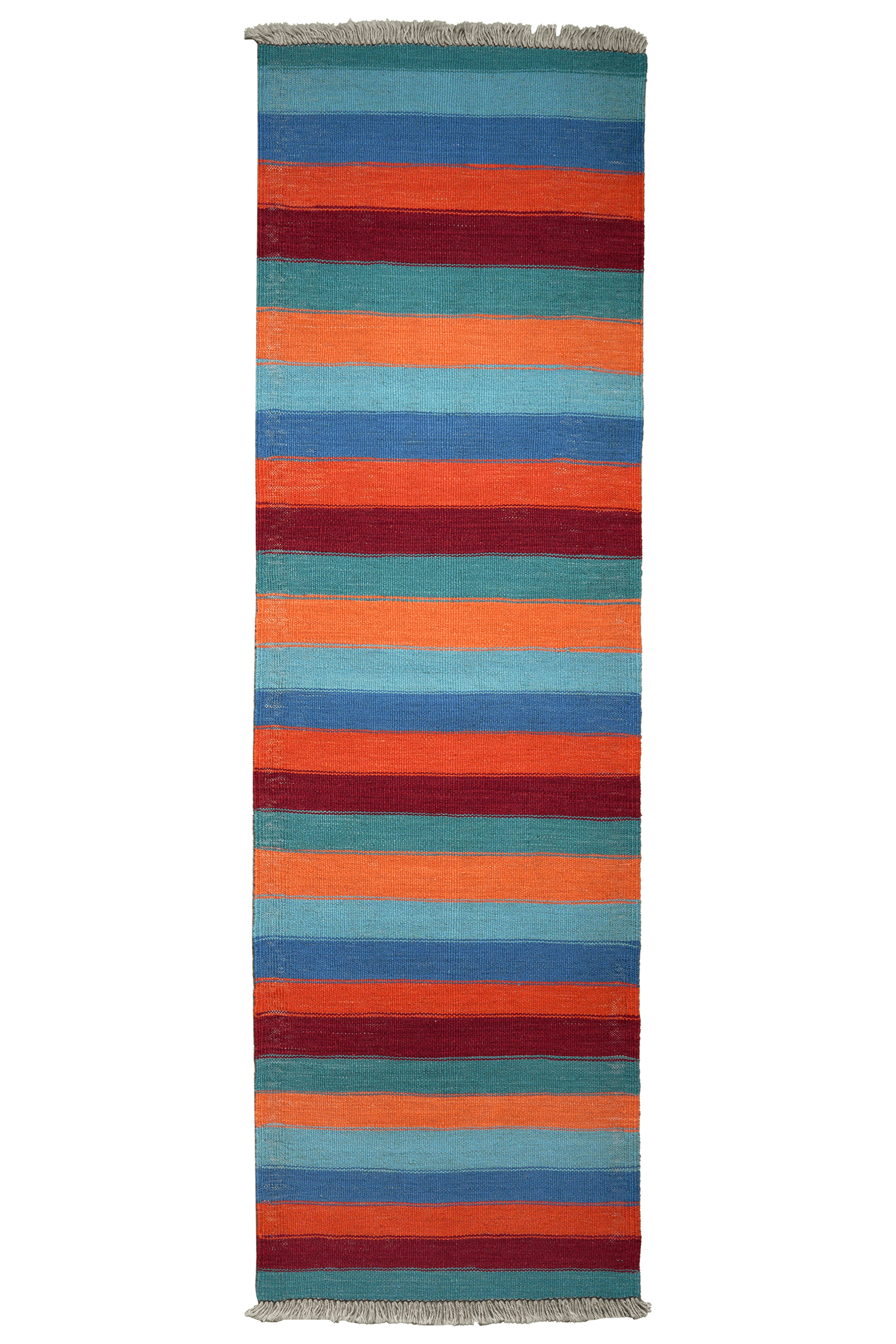 Kelim Gashgai — Handmade, 61x198 cm, Multicolor, 100% Virgin Wool | Main view
