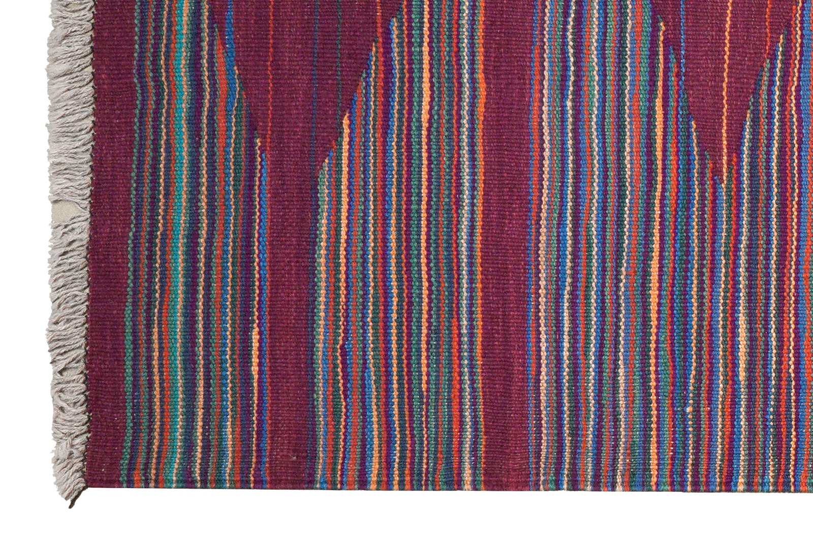 Kelim Gashgai — Handmade, 92x145 cm, Multicolor, 100% Virgin Wool | View 3