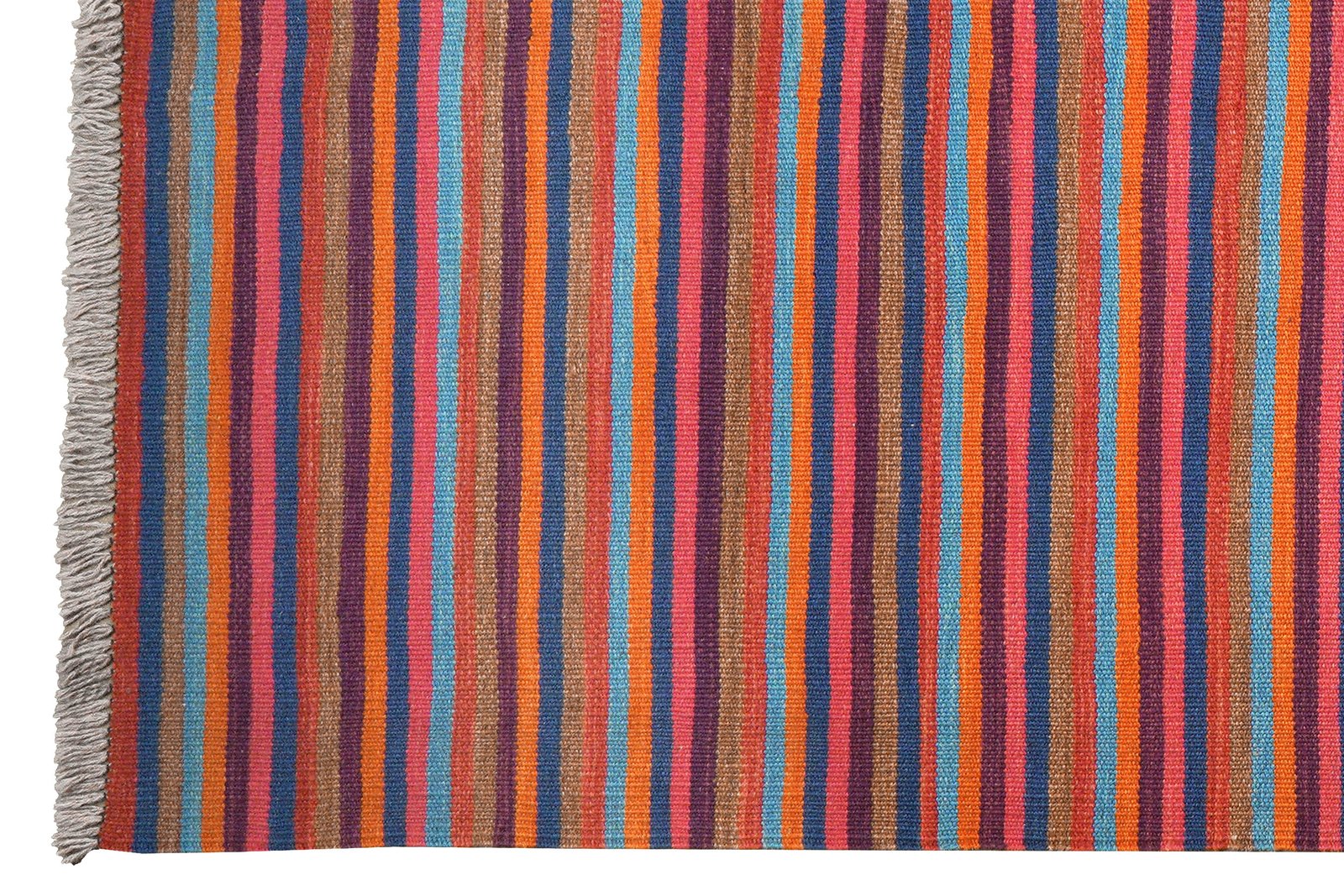 Kelim Gashgai — Handmade, 114x181 cm, Multicolor, 100% Virgin Wool | View 3