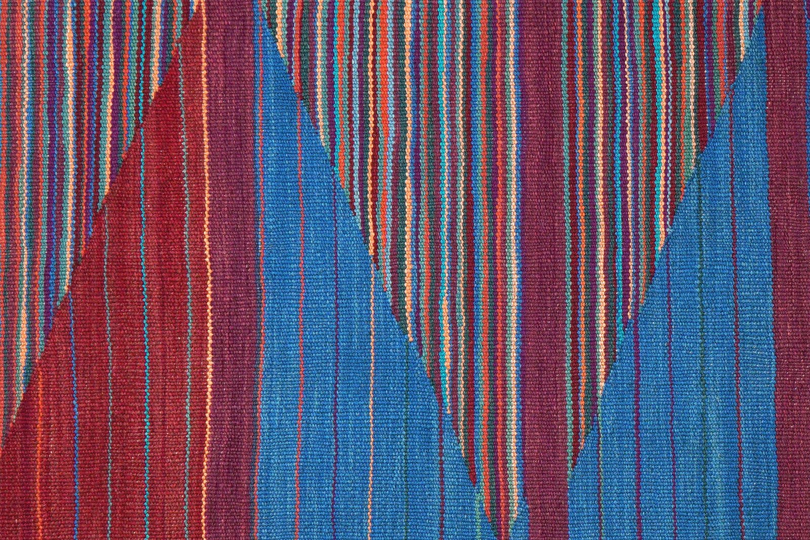 Kelim Gashgai — Handmade, 101x149 cm, Multicolor, 100% Virgin Wool | View 5