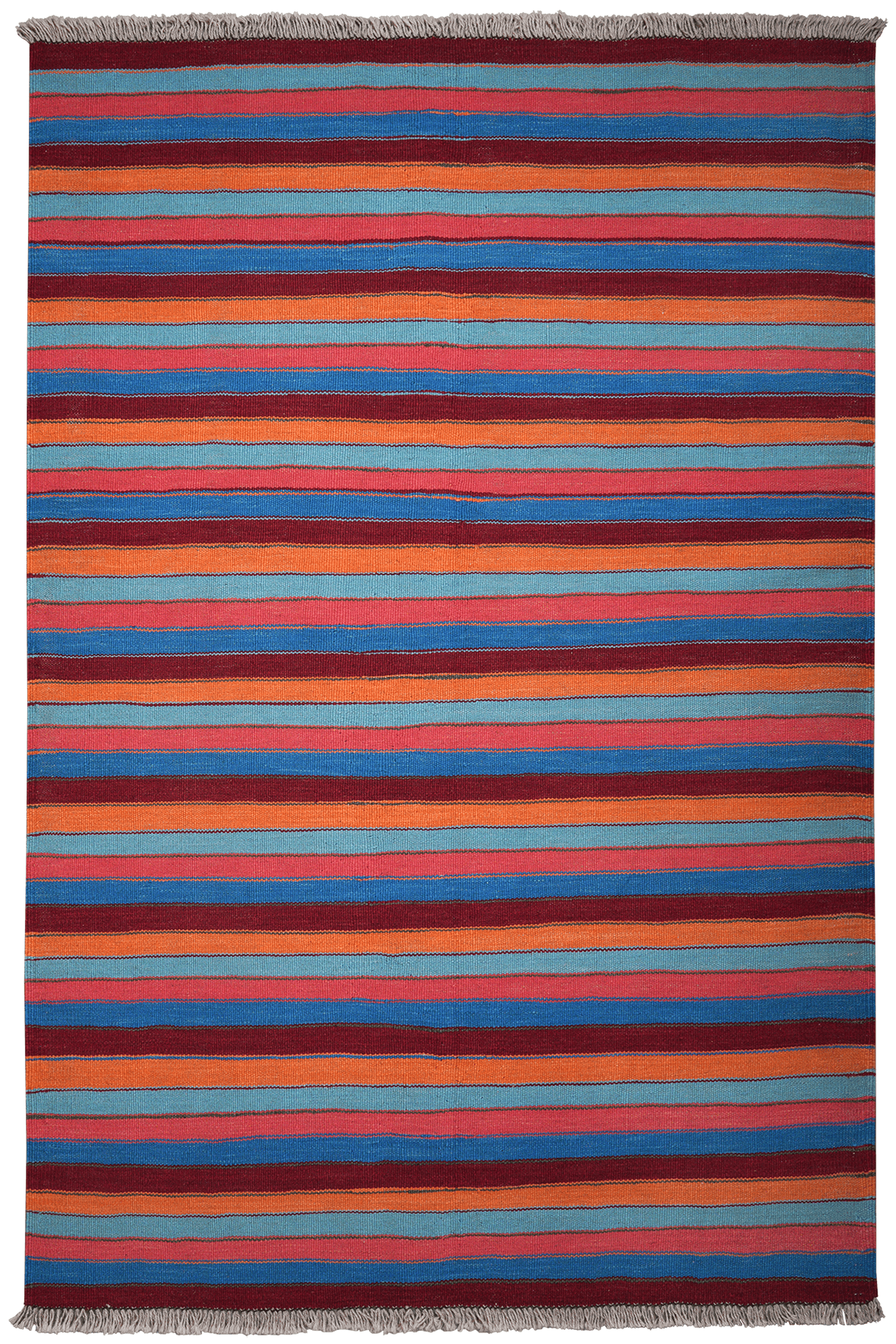 Kelim Gashgai — Handmade, 126x190 cm, Multicolor, 100% Virgin Wool | Main view