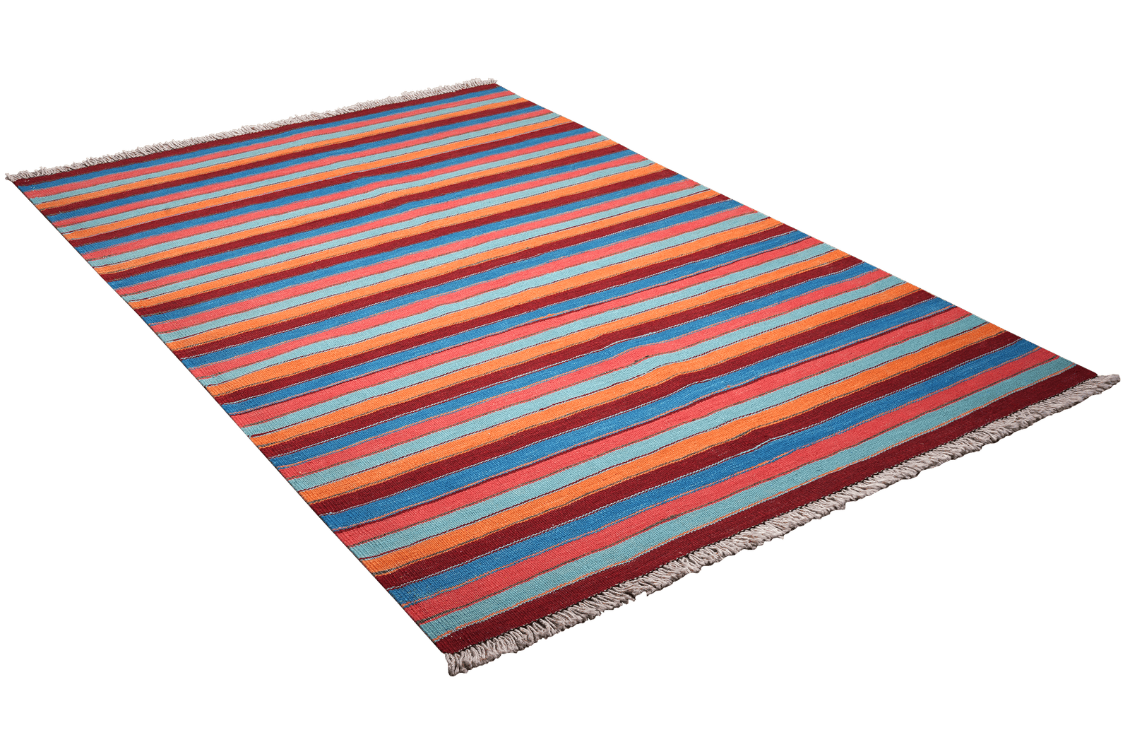 Kelim Gashgai — Handmade, 126x190 cm, Multicolor, 100% Virgin Wool | View 4