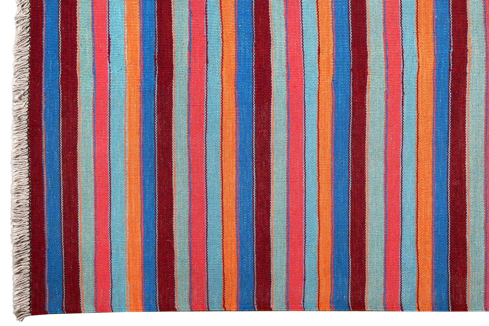 Kelim Gashgai — Handmade, 131x187 cm, Multicolor, 100% Virgin Wool | View 3