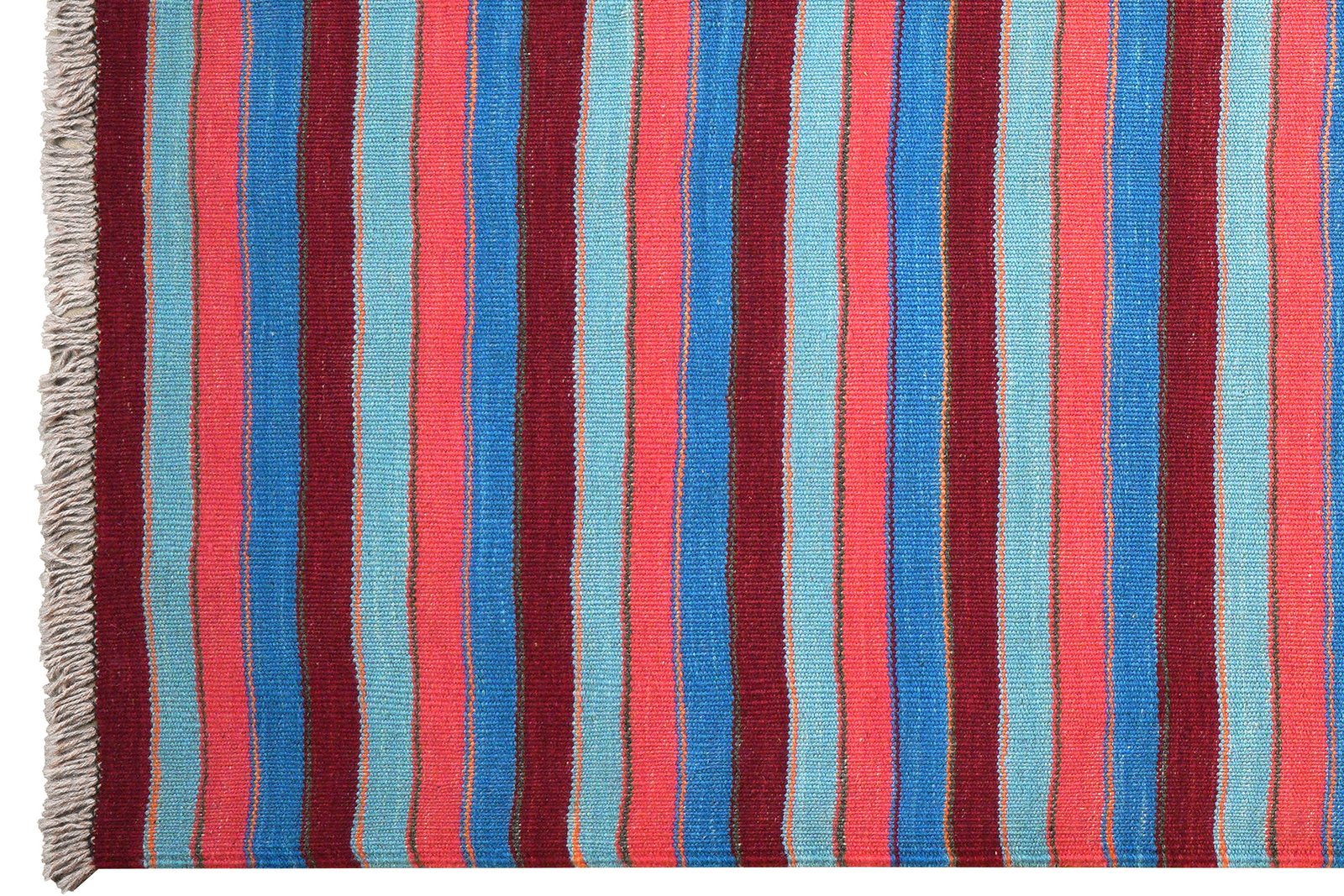 Kelim Gashgai — Handmade, 128x189 cm, Multicolor, 100% Virgin Wool | View 3