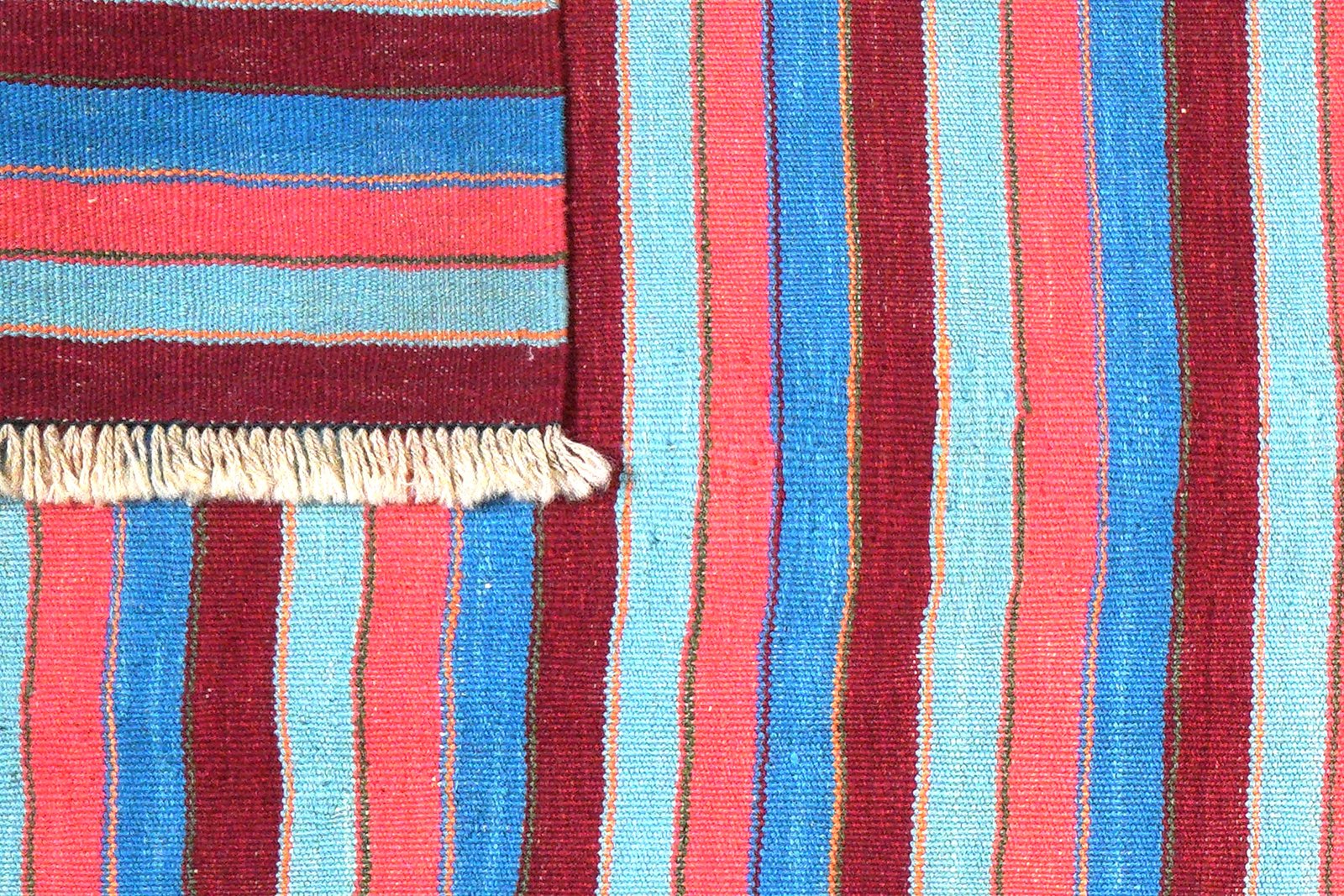 Kelim Gashgai — Handmade, 128x189 cm, Multicolor, 100% Virgin Wool | View 6