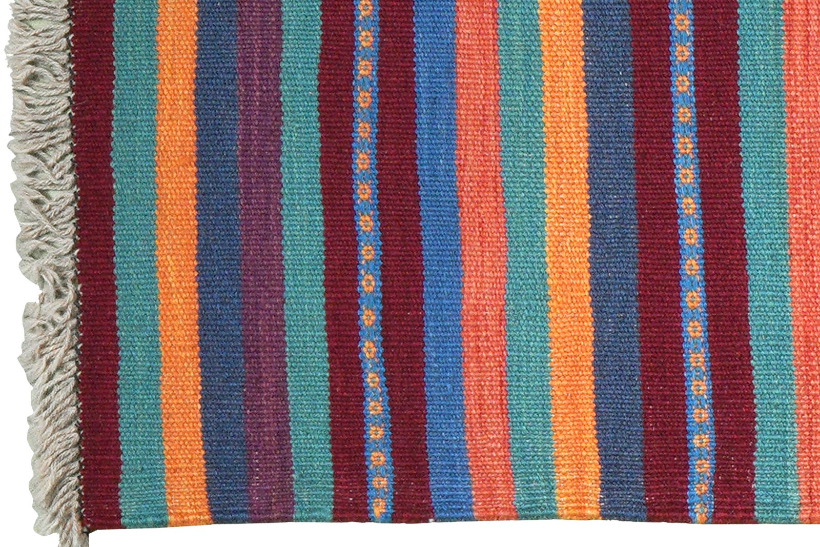 Kelim Gashgai — Handmade, 61x194 cm, Multicolor, 100% Virgin Wool | View 3
