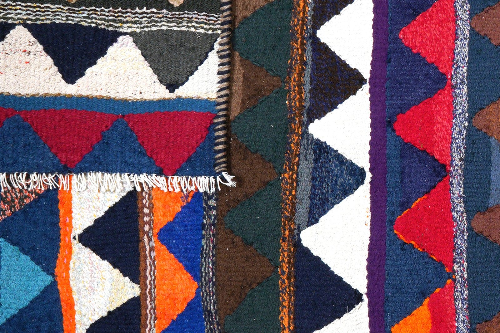 Kelim Harssin — Handmade, 156x287 cm, Multicolor, 100% Virgin Wool | View 6