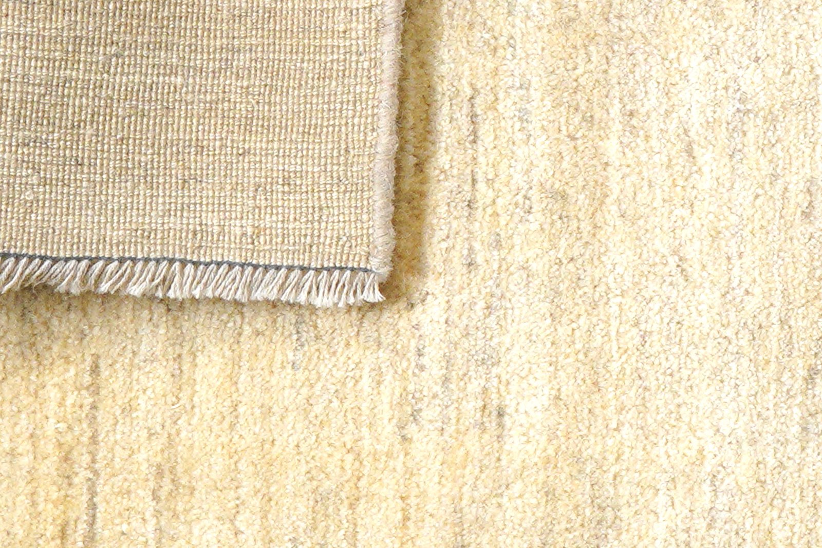 Gabbeh — Hand-knotted, 95x146 cm, Beige, 100% Virgin Wool | View 7