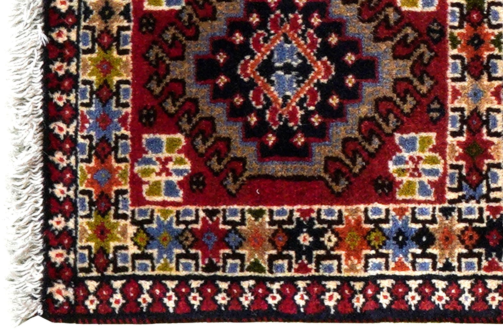 Yalameh — Hand-knotted, 61x100 cm, Multicolor, 100% Virgin Wool | View 3