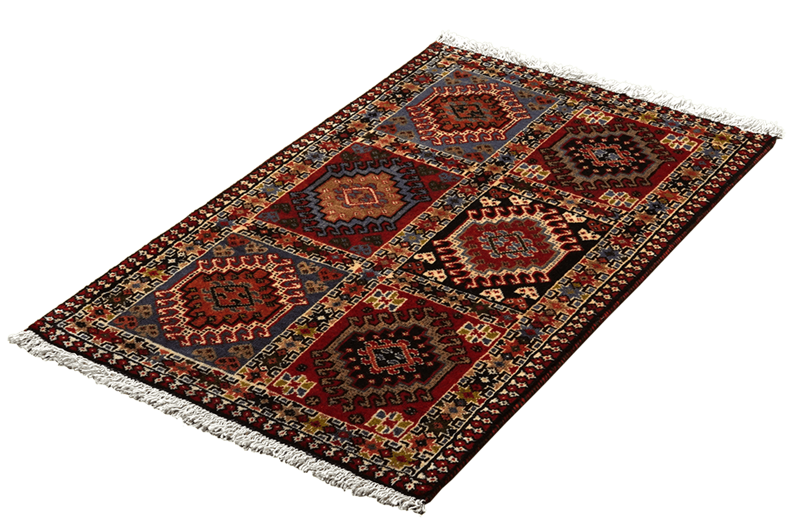 Yalameh — Hand-knotted, 61x100 cm, Multicolor, 100% Virgin Wool | View 5