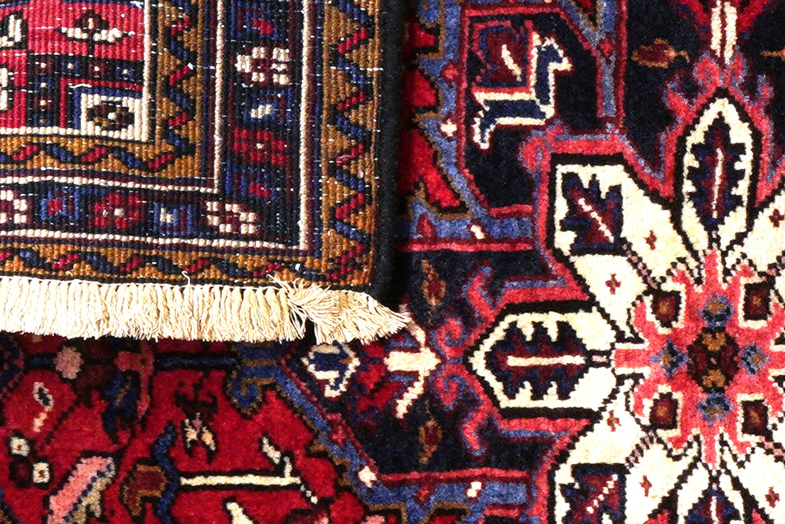 Mehrewan — Hand-knotted, 105x136 cm, Red, 100% Virgin Wool | View 7
