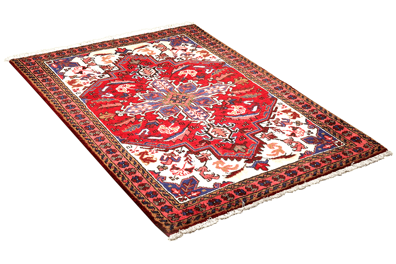 Mehrewan — Hand-knotted, 102x137 cm, Red, 100% Virgin Wool | View 4
