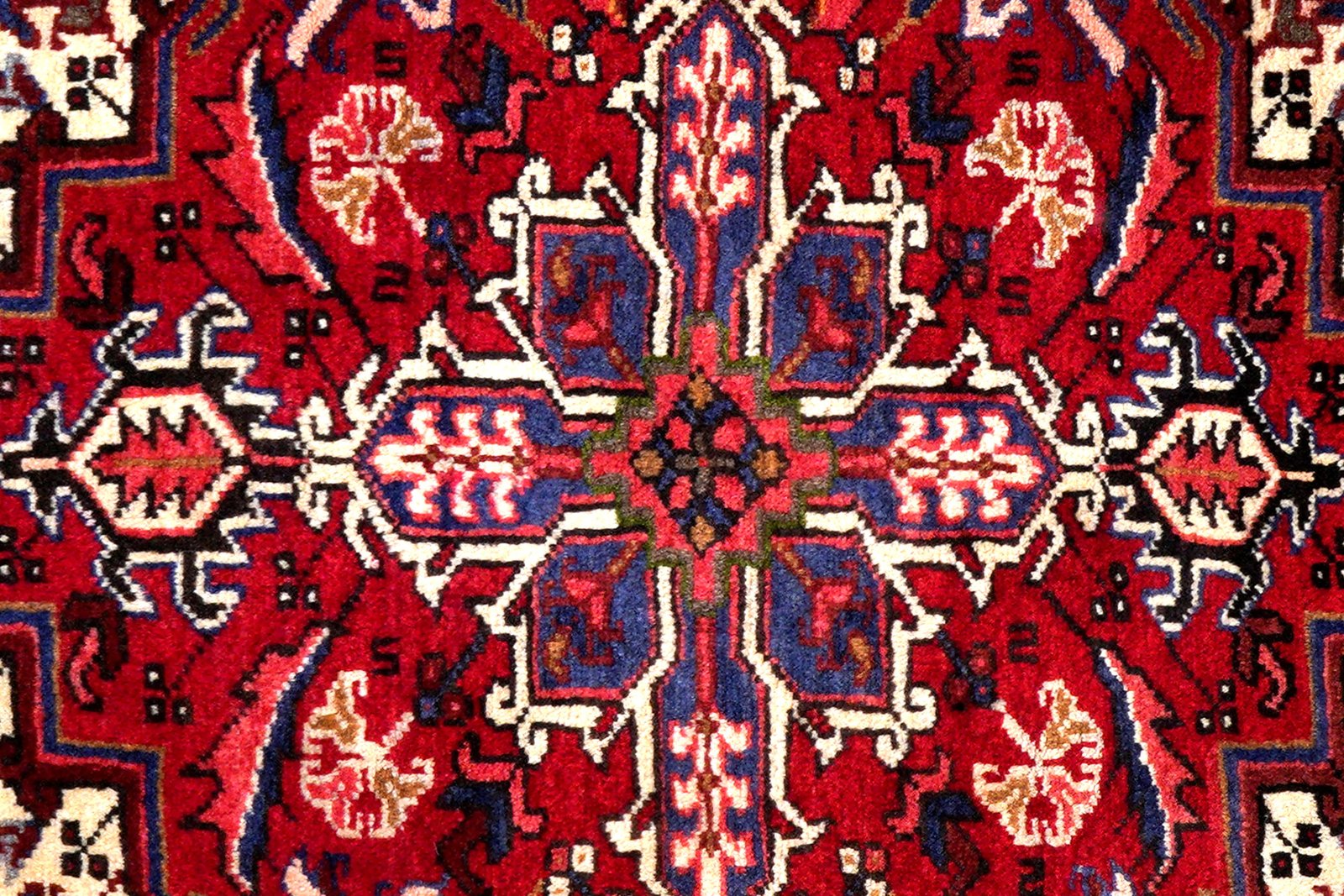 Mehrewan — Hand-knotted, 102x137 cm, Red, 100% Virgin Wool | View 6