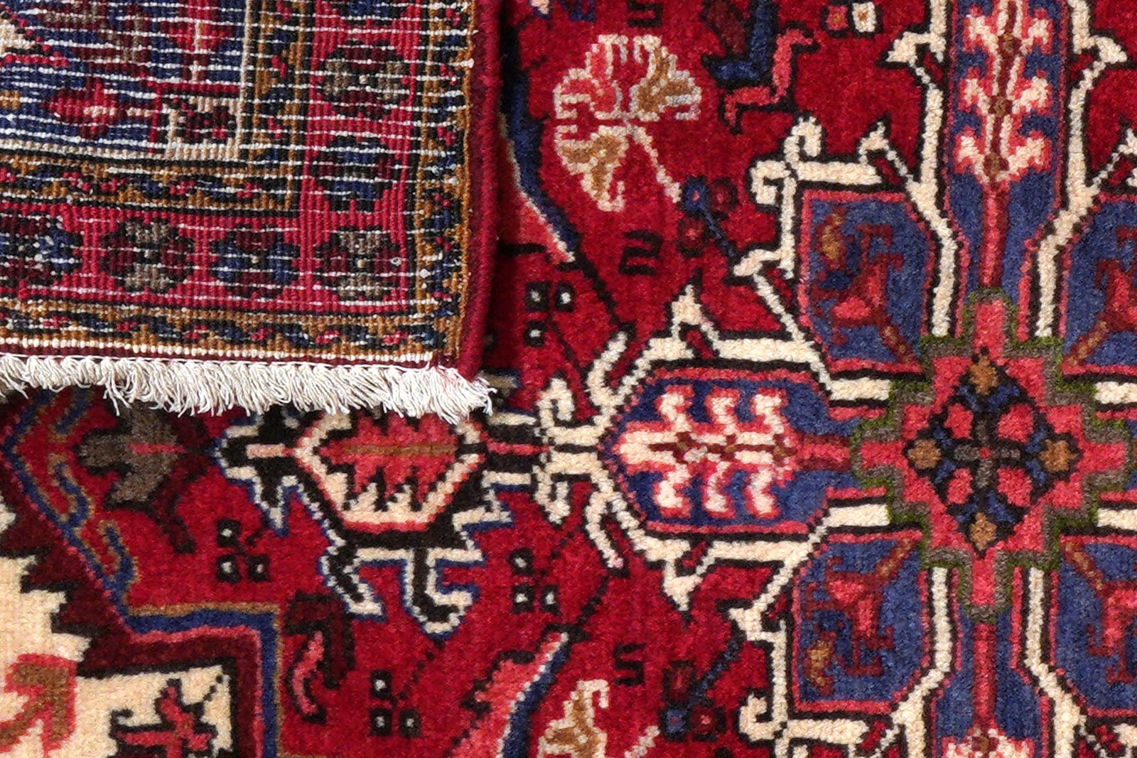 Mehrewan — Hand-knotted, 102x137 cm, Red, 100% Virgin Wool | View 7