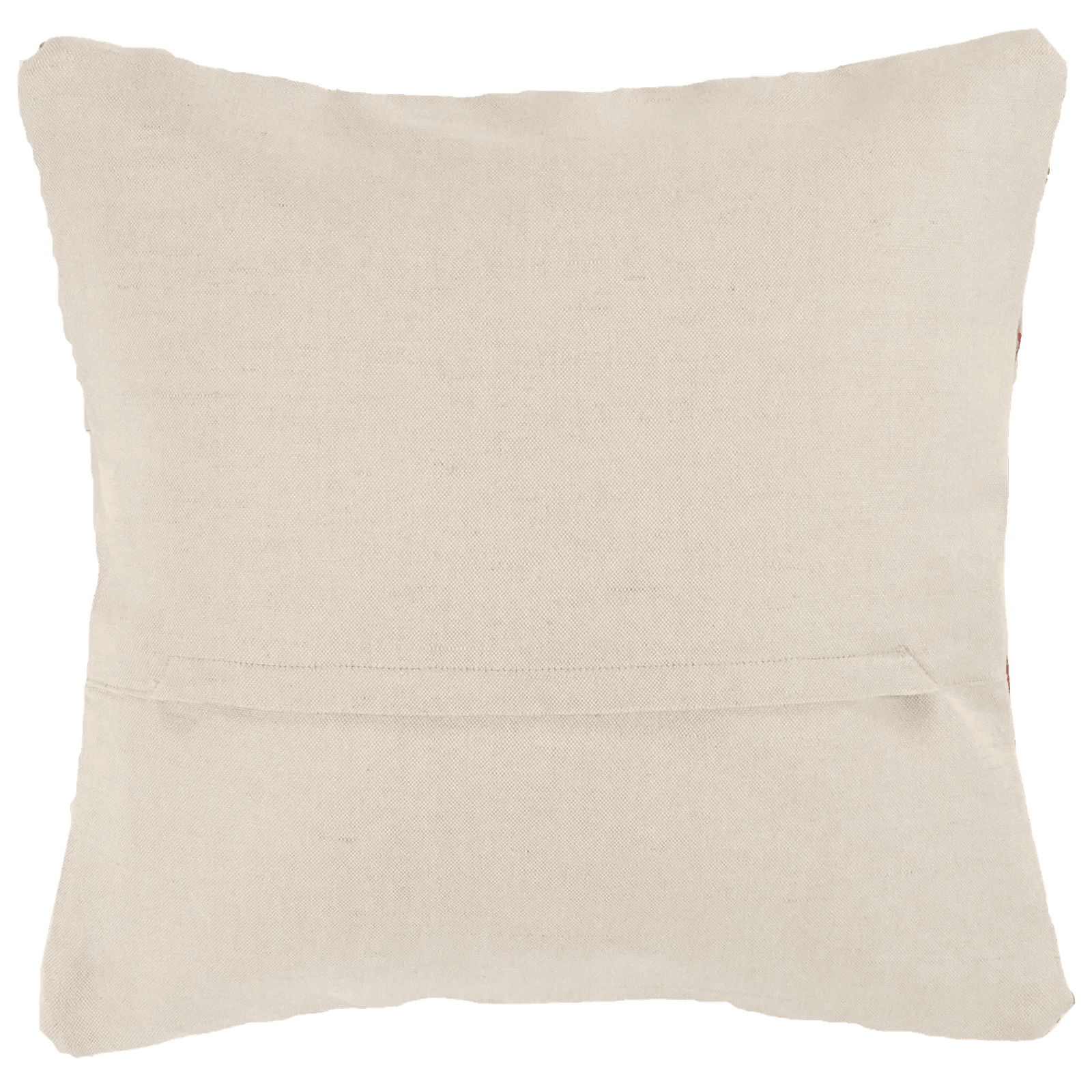 Kelim Kissen — Handmade, 45x45 cm, Beige, 100% Virgin Wool | View 3