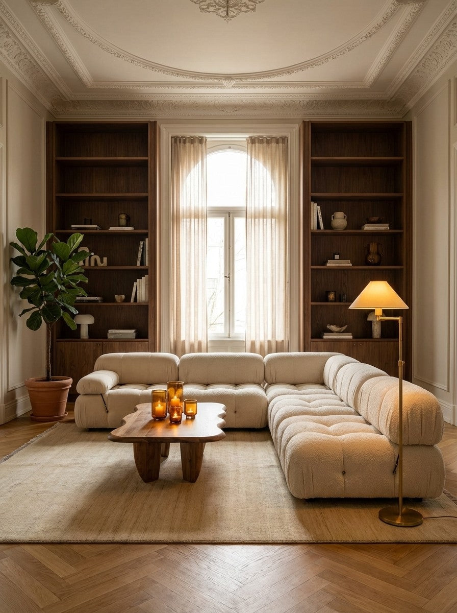 Kelim Gashgai — Handmade, 163x254 cm, Beige, 100% Virgin Wool | Back view