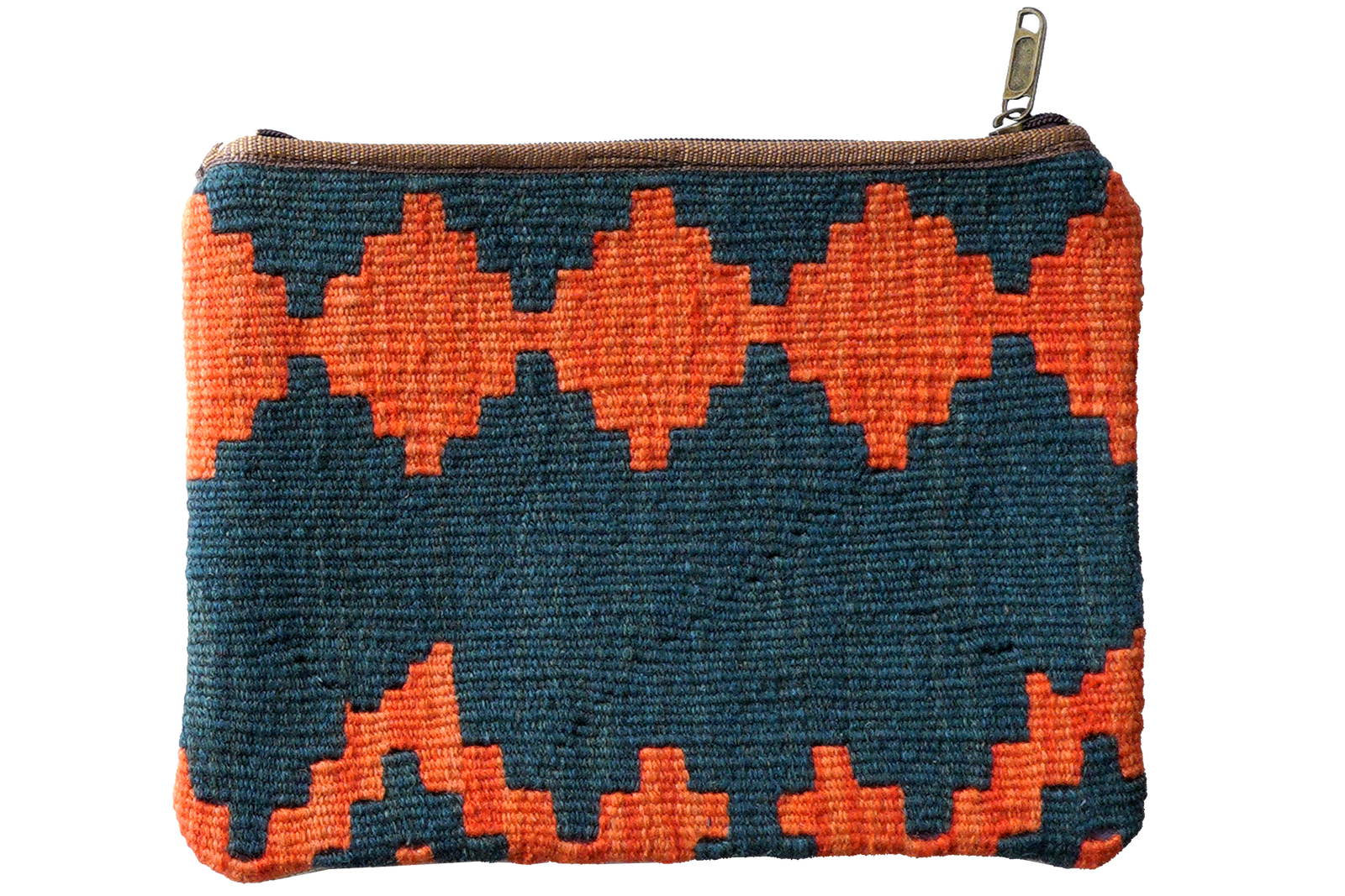 Kelim Bag Marguerite — Handgefertigt, 33x23 cm, Bunt, 100% Virgin Wool | Main view