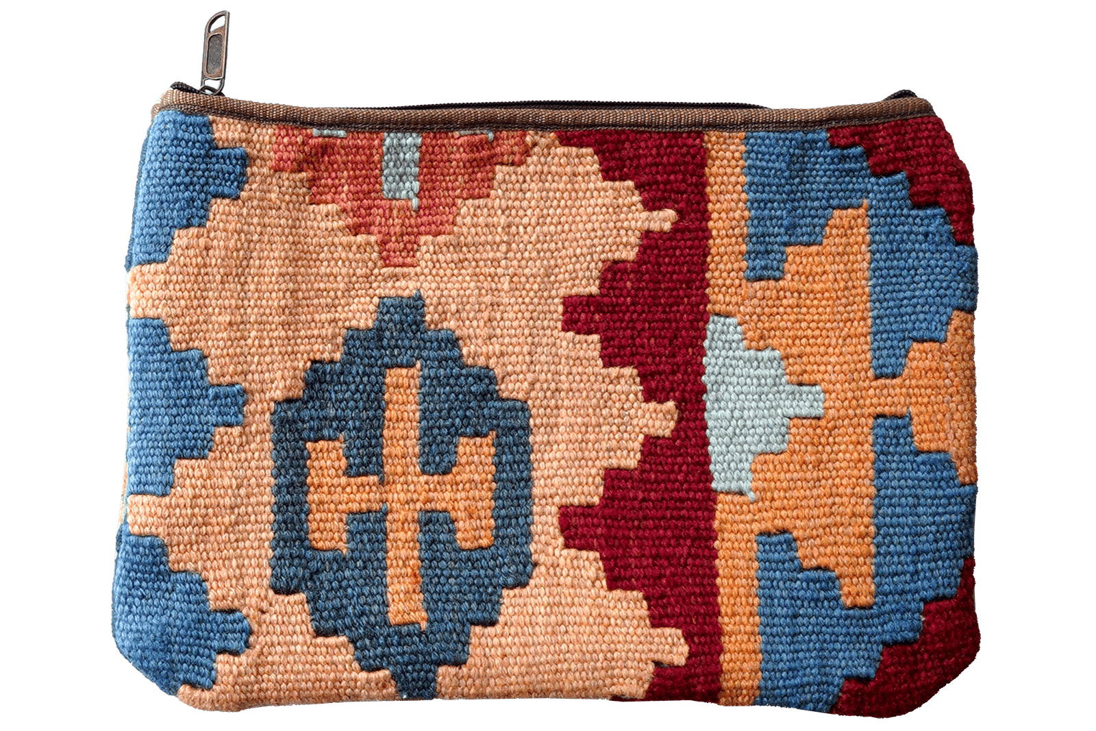 Kelim Bag Nathalie — Handmade, 26x36 cm, Multicolor, 100% Virgin Wool | Main view
