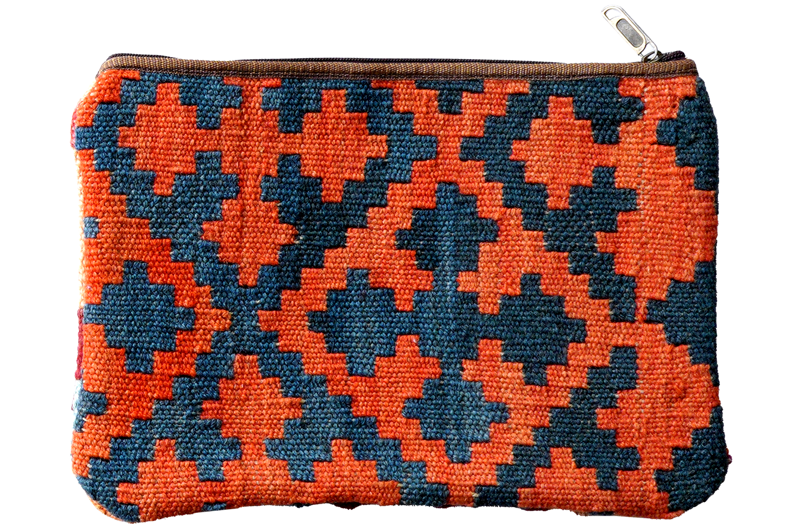 Kelim Bag Sylvie — Handgefertigt, 36x26 cm, Bunt, 100% Virgin Wool | Detail view