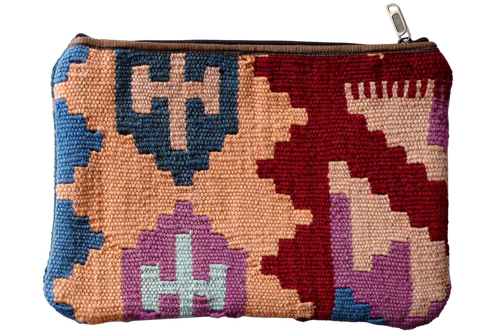 Kelim Bag Nicole — Handmade, 26x36 cm, Multicolor, 100% Virgin Wool | View 3