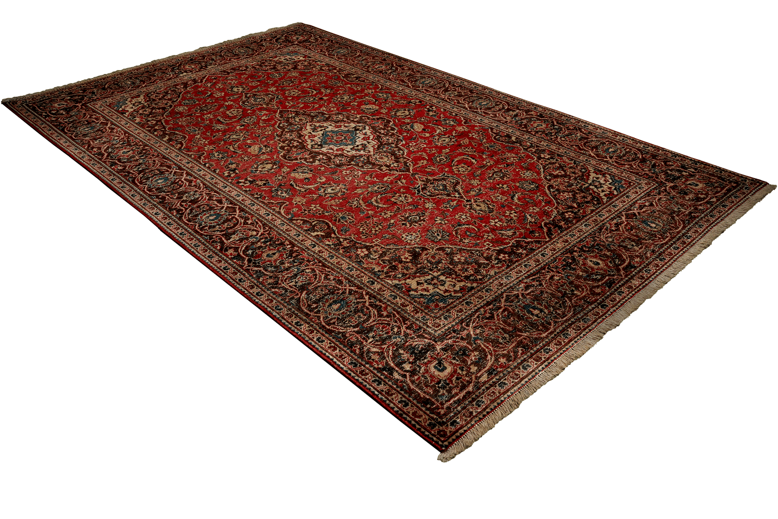 Heritage — Hand-knotted, 192x291 cm, Red, 100% Virgin Wool | View 4