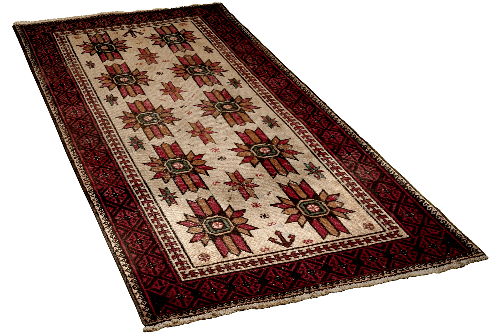Heritage — Hand-knotted, 99x195 cm, Brown, 100% Virgin Wool | View 4