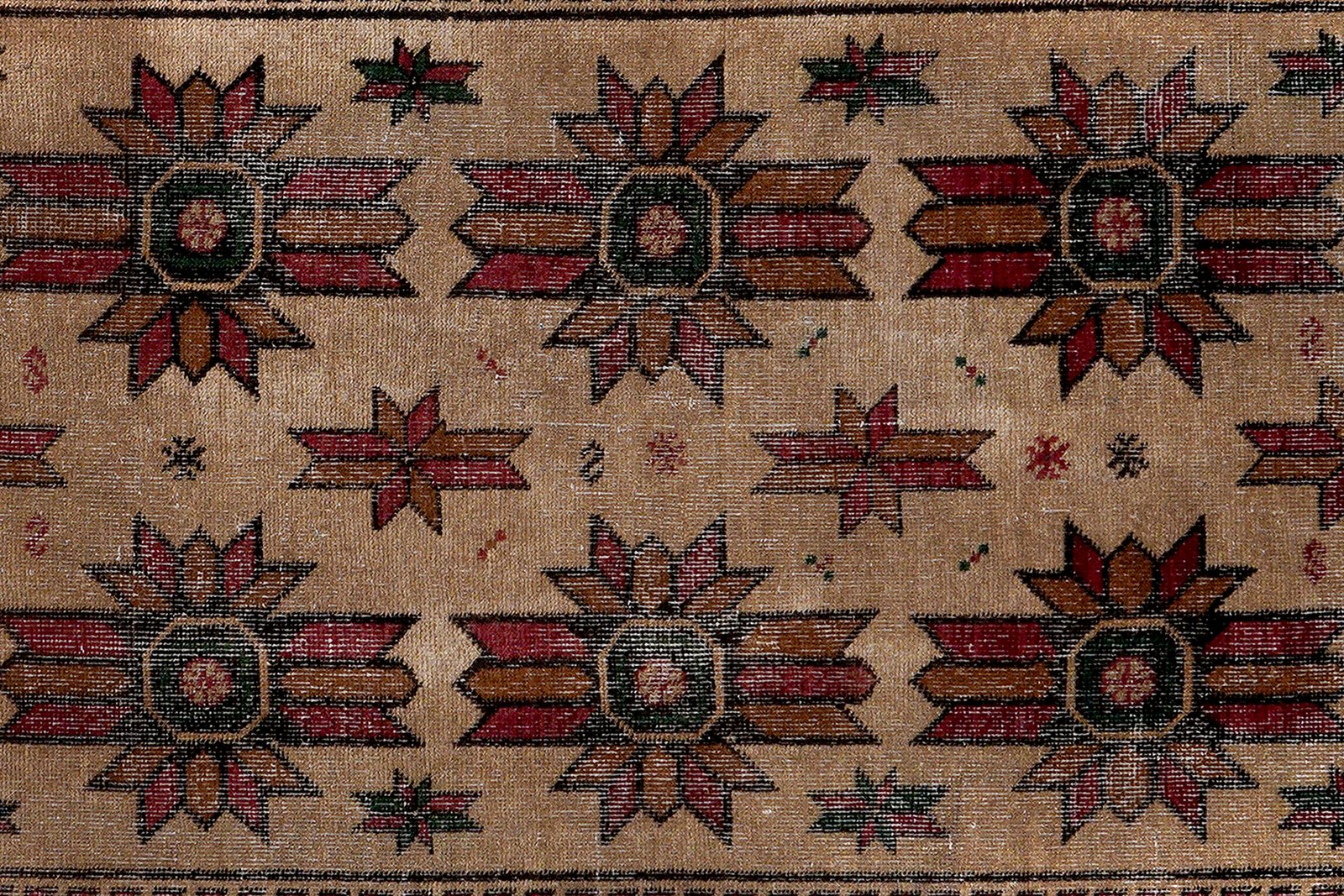 Heritage — Hand-knotted, 99x195 cm, Brown, 100% Virgin Wool | View 6