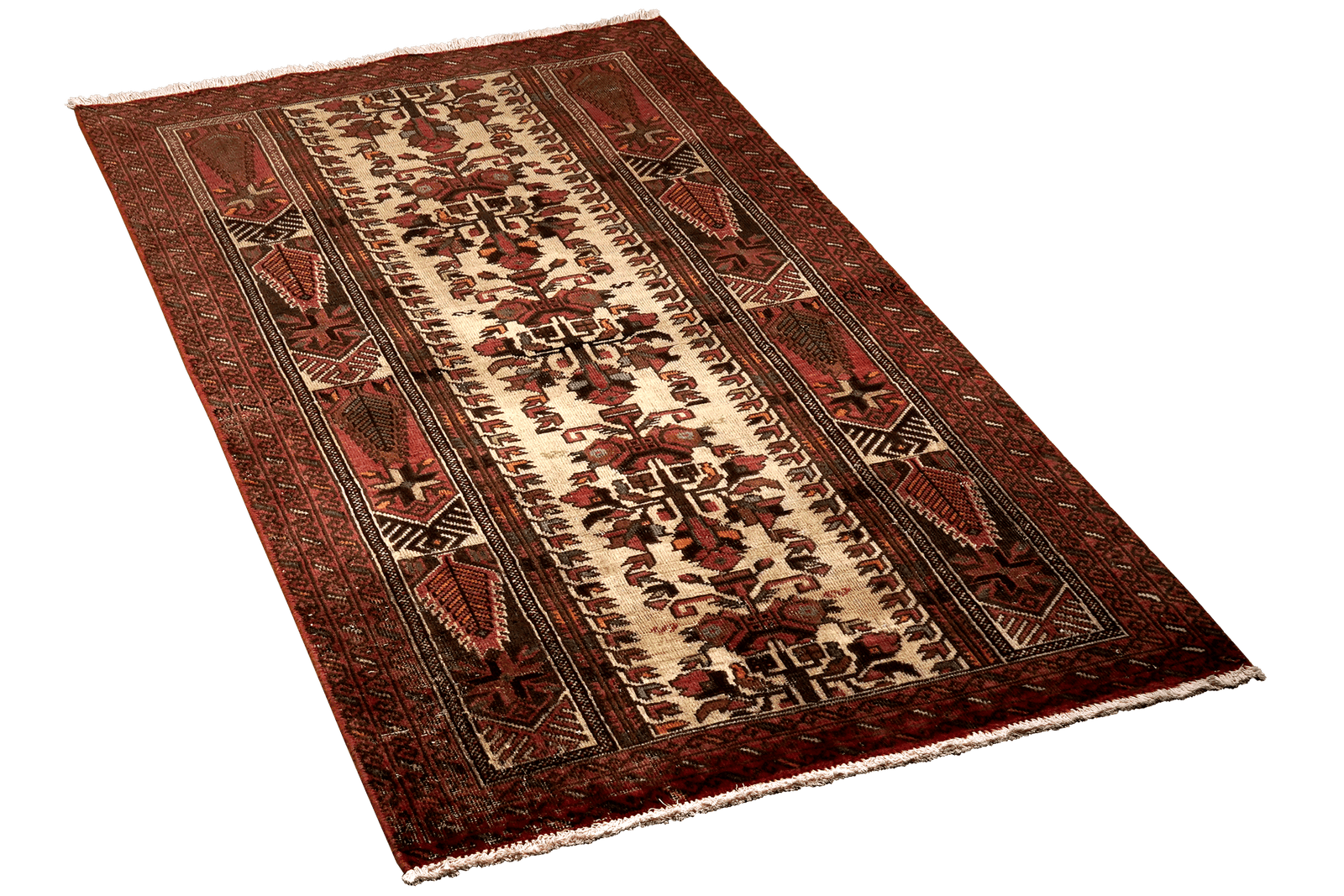 Heritage — Hand-knotted, 98x182 cm, Brown, 100% Virgin Wool | View 4