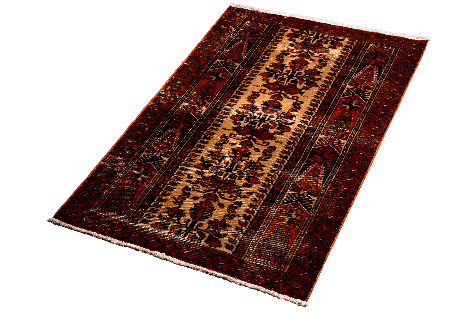 Heritage — Hand-knotted, 98x182 cm, Brown, 100% Virgin Wool | View 5