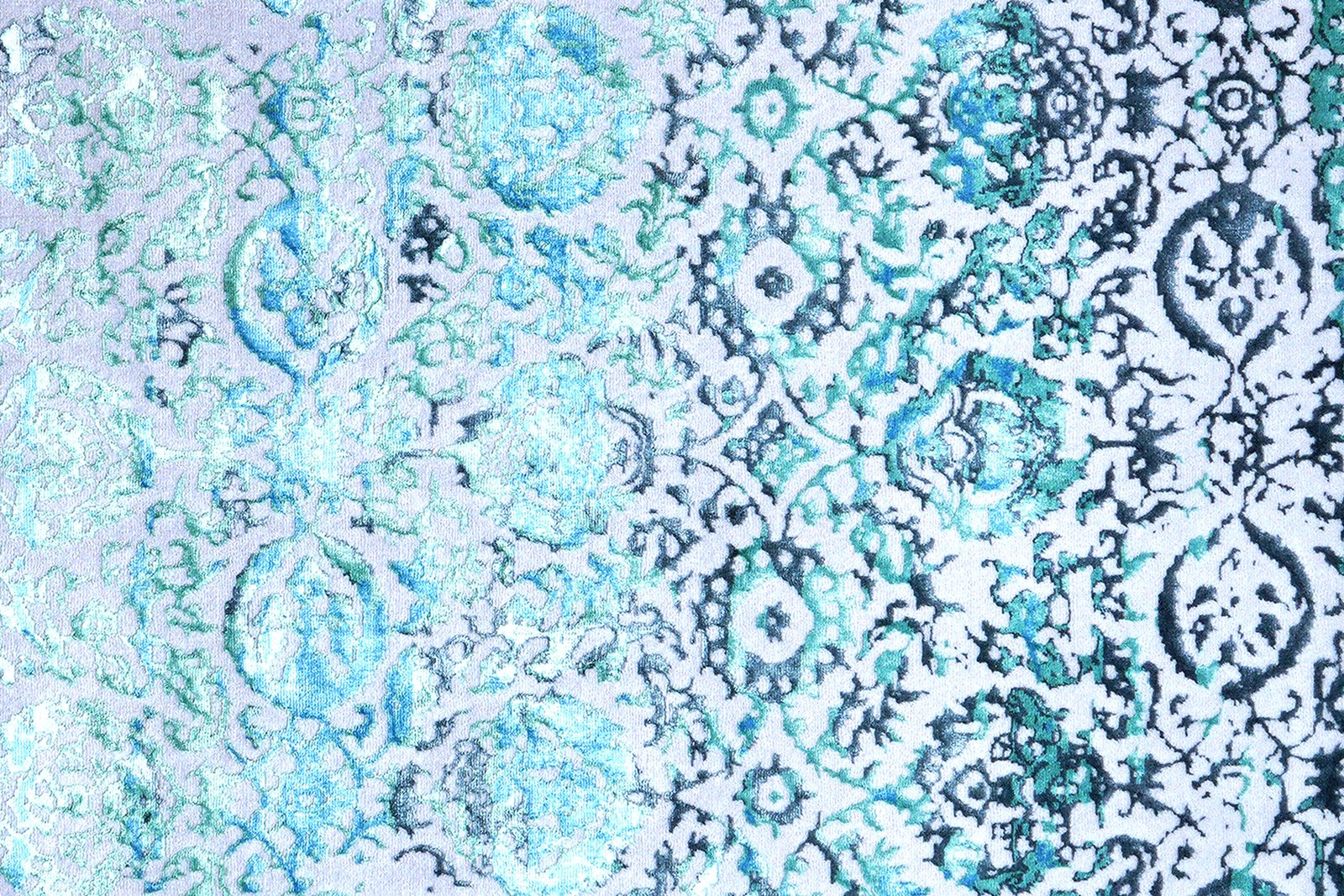 Paradayda — Hand-knotted, 175x237 cm, Blue, 60% Viskose, 40% Baumwolle | View 6