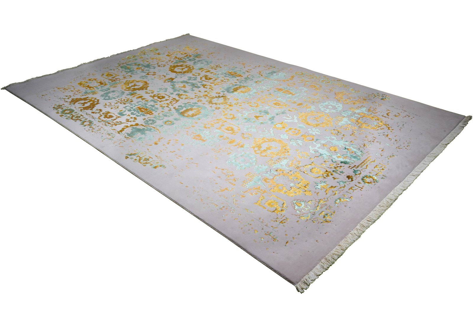 Paradayda — Hand-knotted, 204x297 cm, Beige, 50% Baumwolle, 50% Viskose | View 4