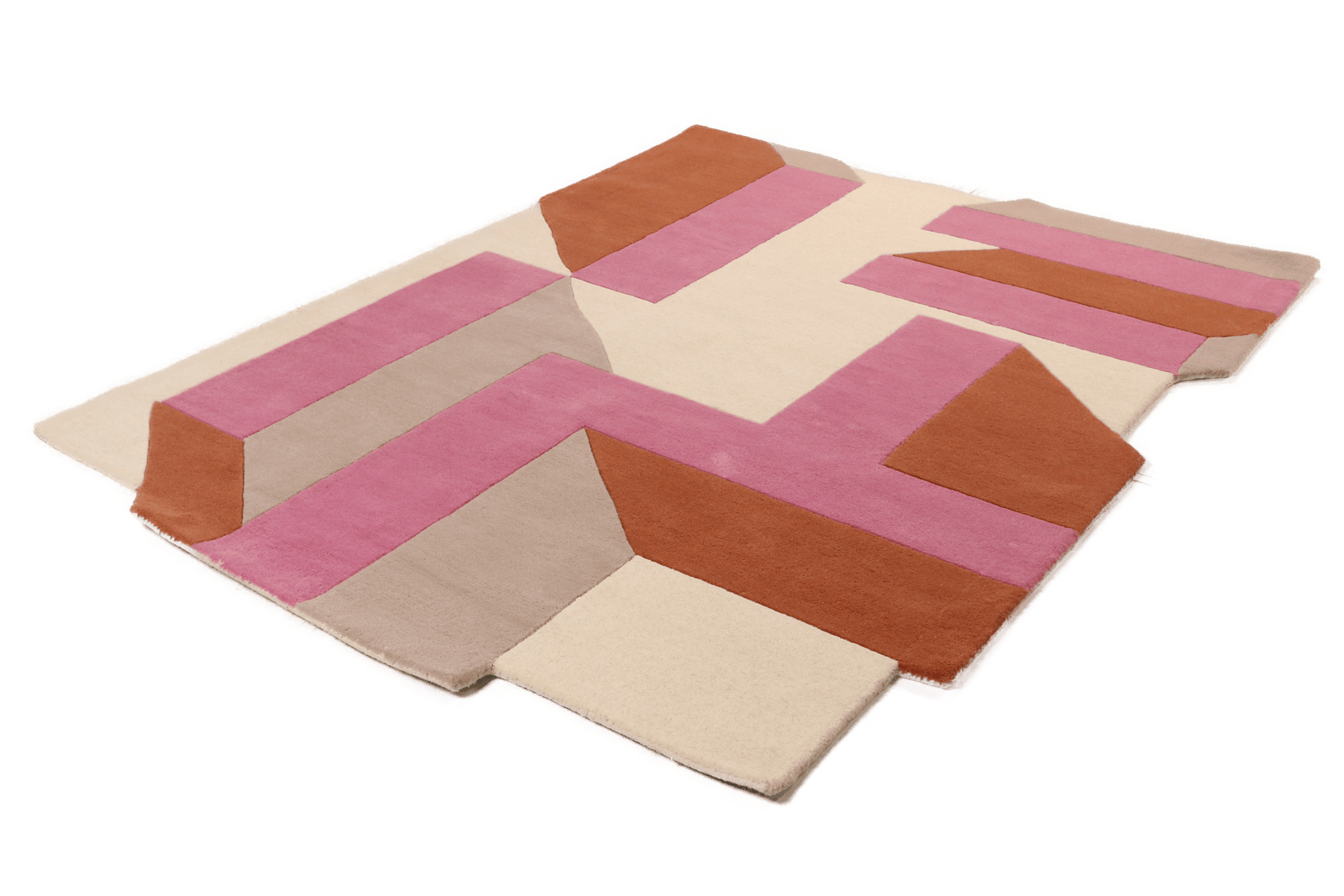 Milo — Hand-knotted, 240x170 cm, Violett, 50% Schurwolle, 50% Viskose | View 6