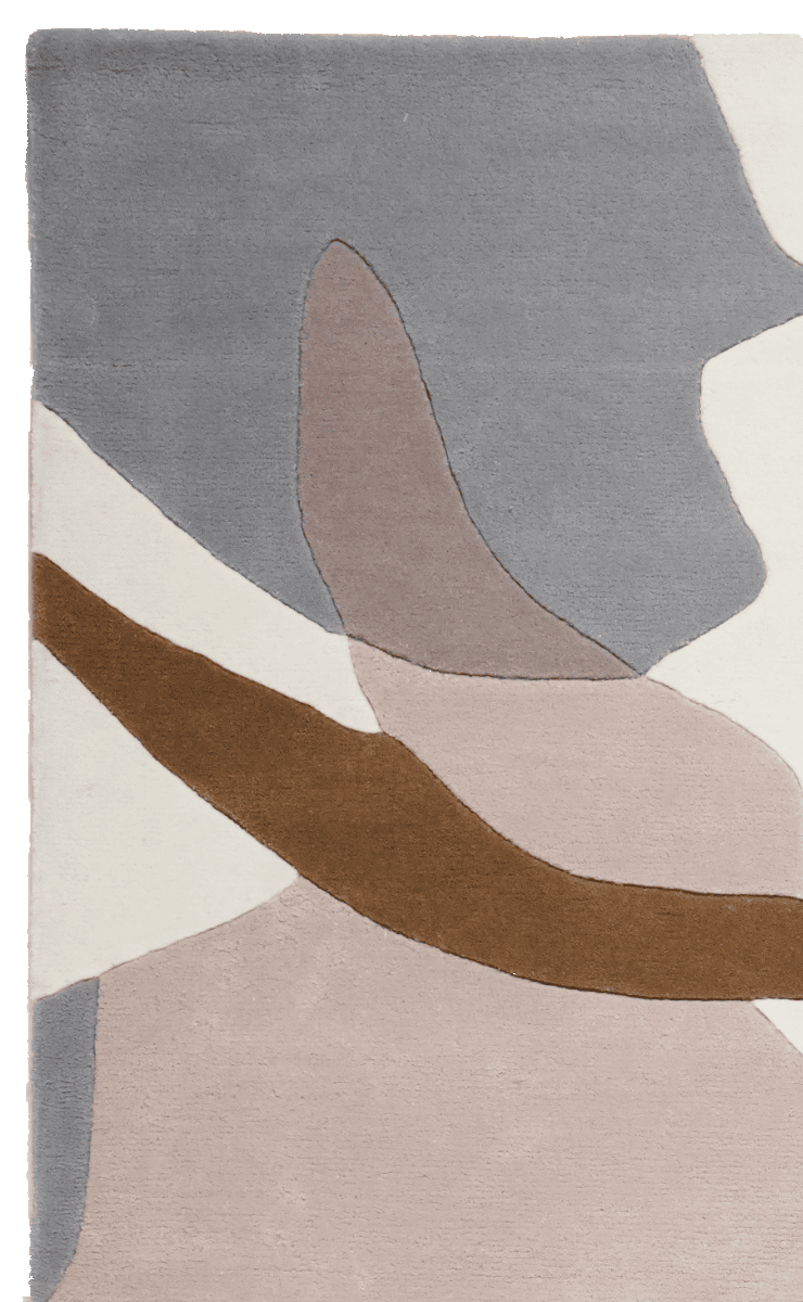 Desert Dune — Hand-knotted, 180x120 cm, Beige, 100% Virgin Wool | View 3