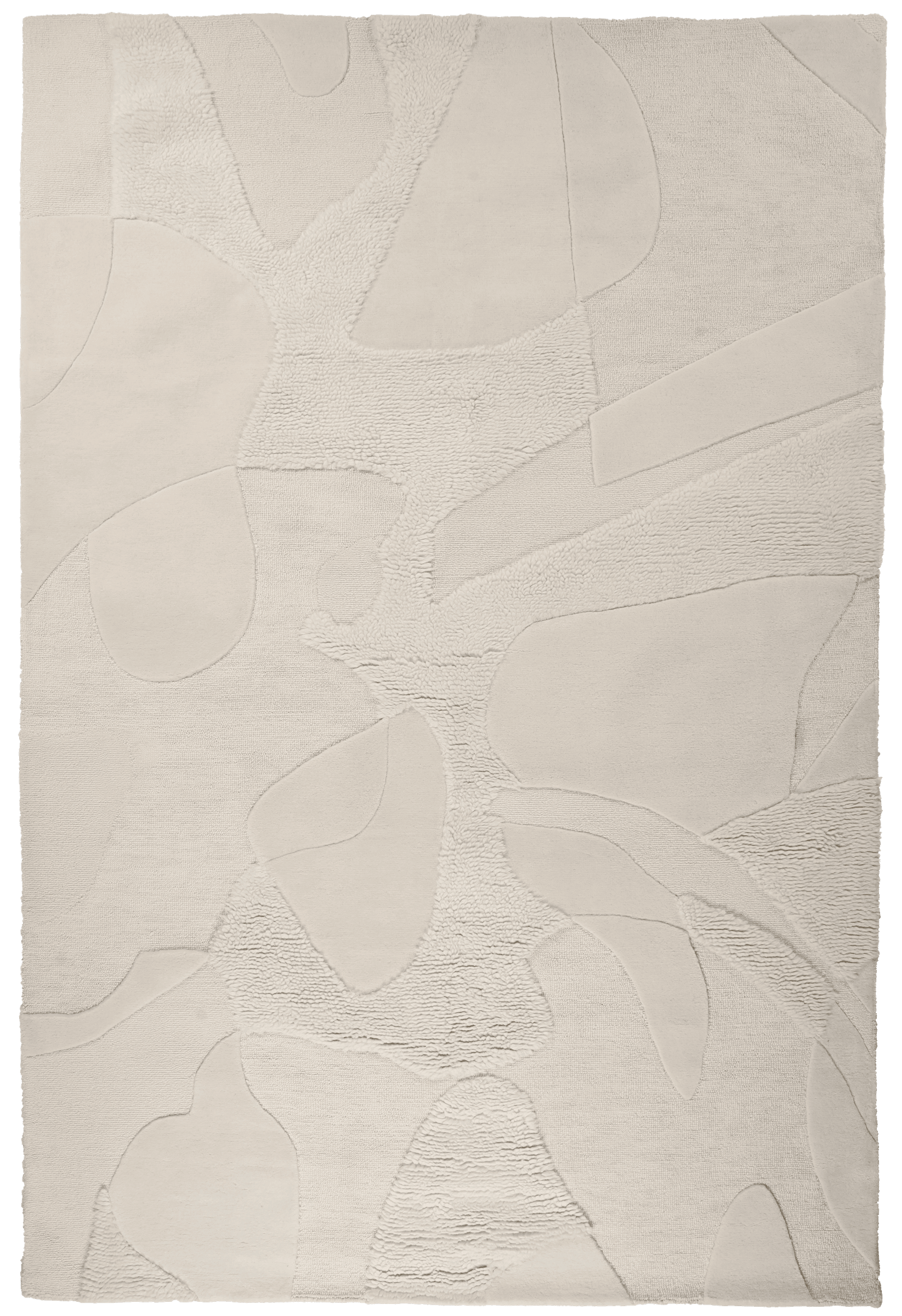 Desert Dune — Hand-knotted, 300x200 cm, Beige, 100% Virgin Wool | Main view