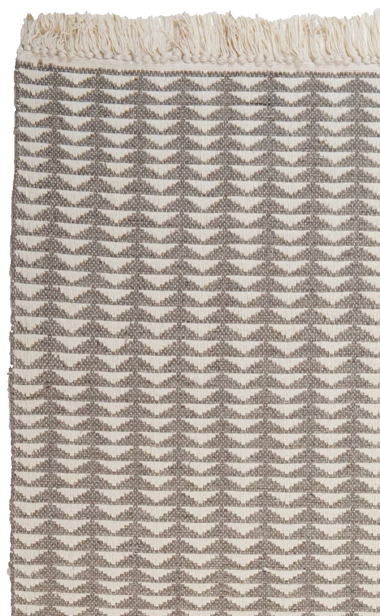 Dhurrie — Handmade, 230x160 cm, Beige, 80% Schurwolle, 20% Baumwolle | View 3