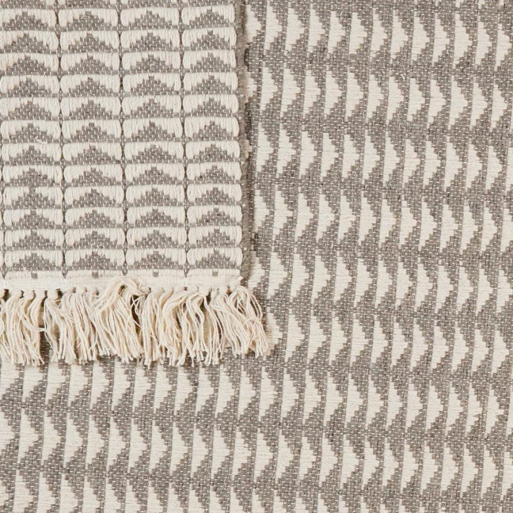 Dhurrie — Handmade, 230x160 cm, Beige, 80% Schurwolle, 20% Baumwolle | View 5