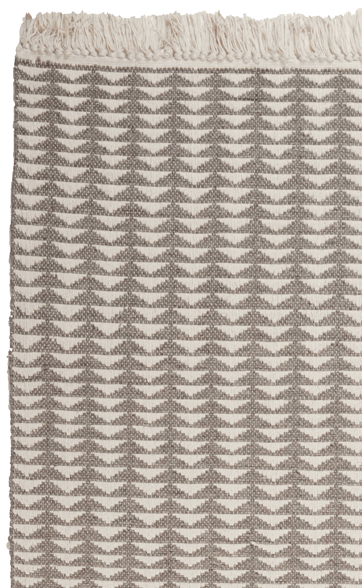 Dhurrie — Handmade, 290x200 cm, Beige, 80% Schurwolle, 20% Baumwolle | View 3