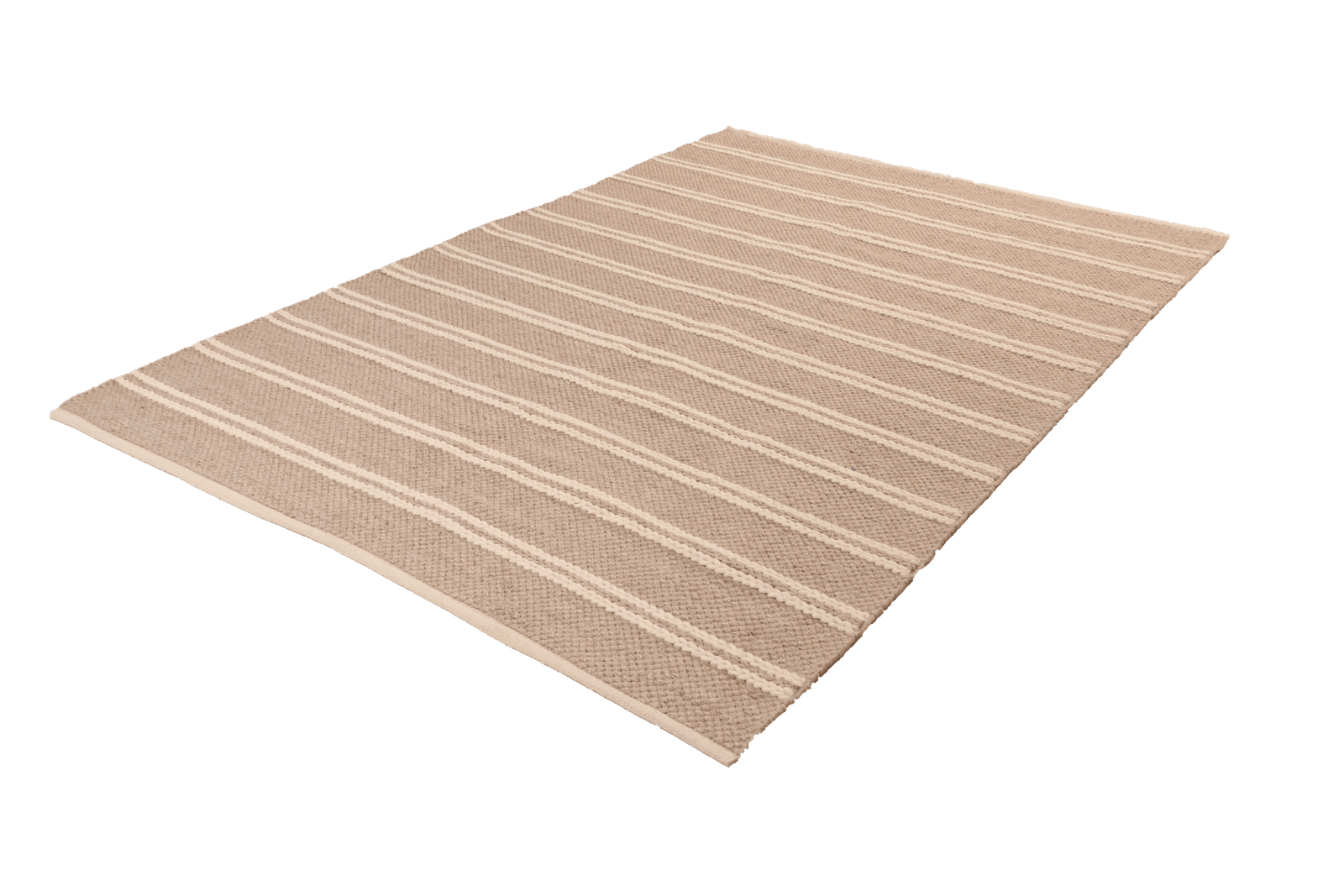 Dhurrie — Handmade, 170x120 cm, Brown, 80% Schurwolle, 20% Baumwolle | View 6